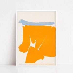 Friedel Dzubas Vintage poster | vintage print | art poster | 