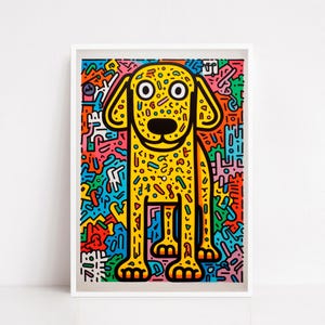 Keith haring dogs - Etsy 日本