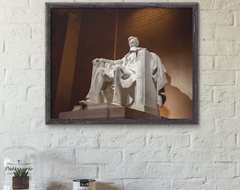 Lincoln Memorial Digital Download, Abraham Lincoln, président des États-Unis, 16e président des États-Unis, Washington D.C., Téléchargement numérique