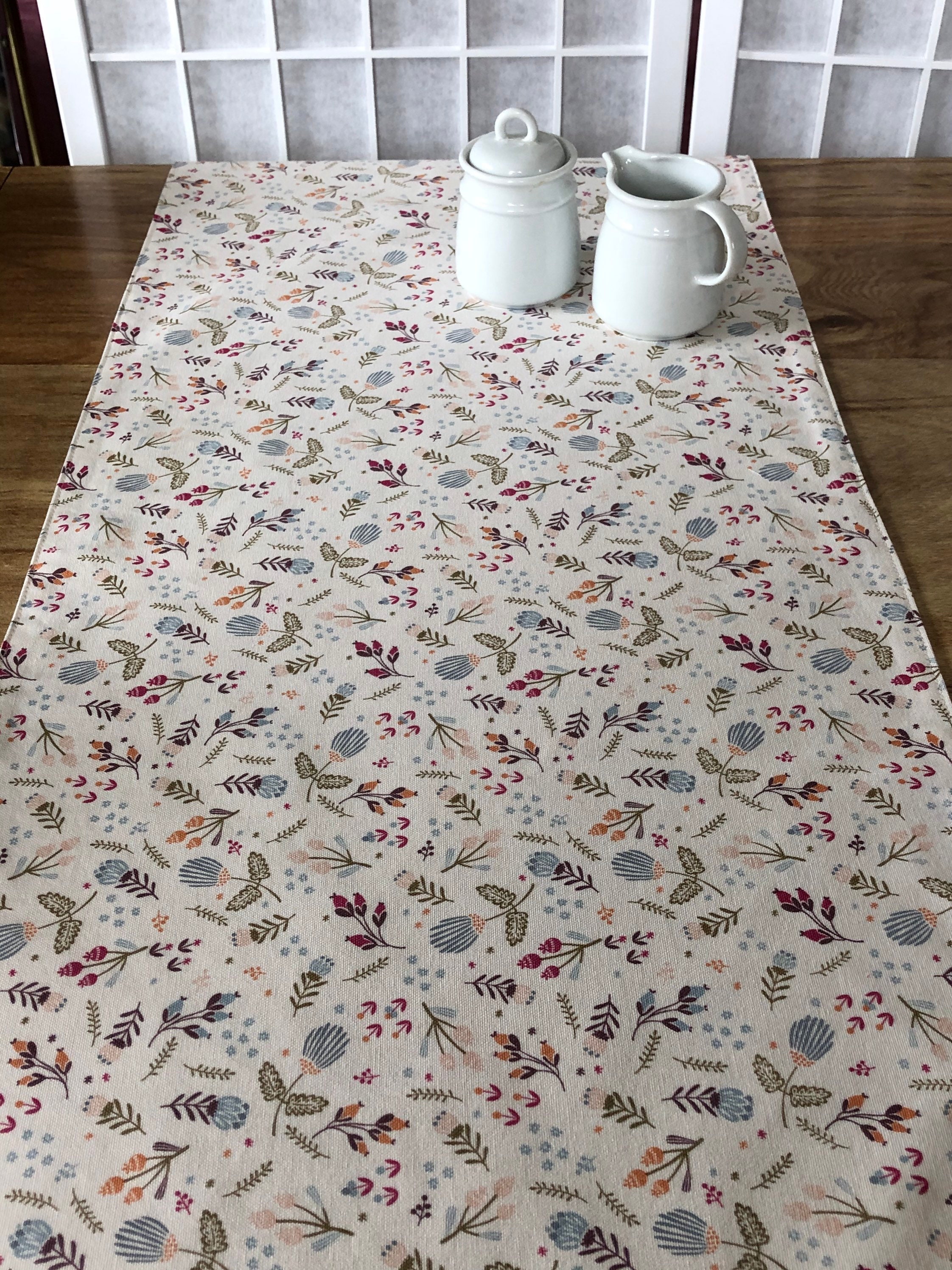 100 Cotton Table Runner Etsy Canada