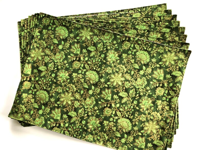 Placemats. 100 Cotton Set of Two Etsy