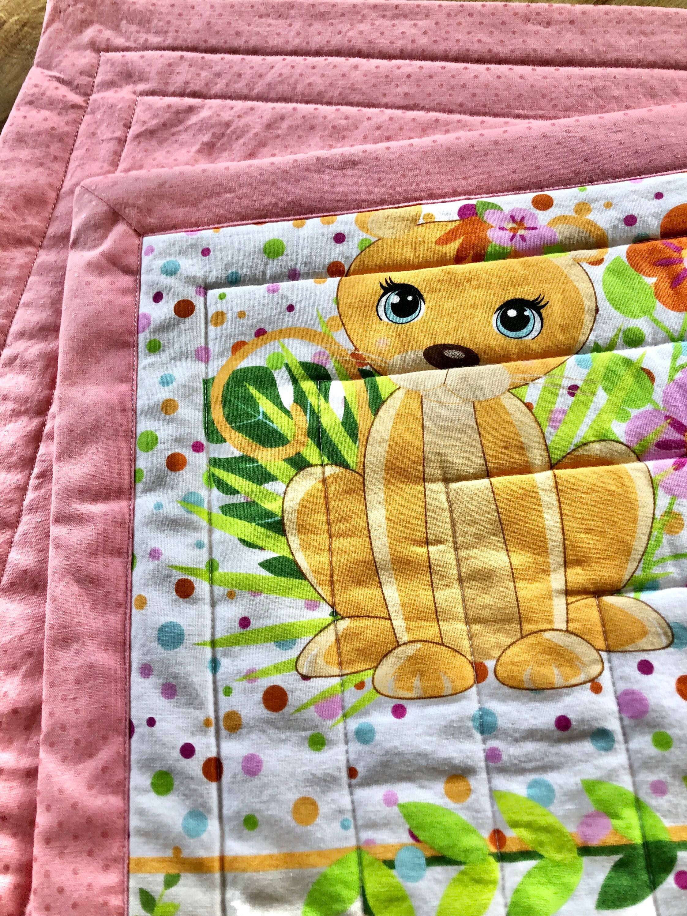Crib Quilt Baby Quilt Play Mat Etsy
