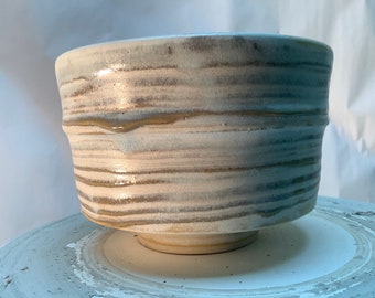 BG-99. White sandstone tea bowl