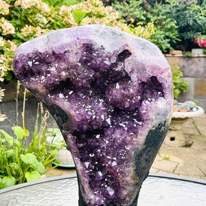 XXXL Amethyst Cathedral Geode: Sparkling Brazilian Amethyst Cluster, 11kg