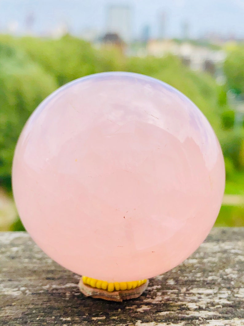 Pink Crystal Balls 50-60mm Rose Quartz Balls Healing Crystals Rose Quartz Crystal Rose Quartz Spheres