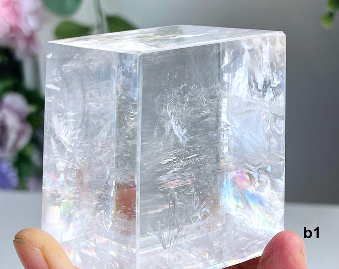Clear Optical Calcite, Brazilian High Grade Optical Calcite Cubes ...
