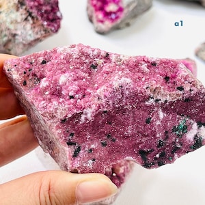 Cobalto Calcite/ Salrose Crystal Specimen/ Rare Cobaltoan Calcite Specimen / Healing Crystals / Dolomite /Crystal Gift