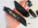 Black Tourmaline , Natural Terminated Tourmaline, Mineral Specimen, Stone for Protection