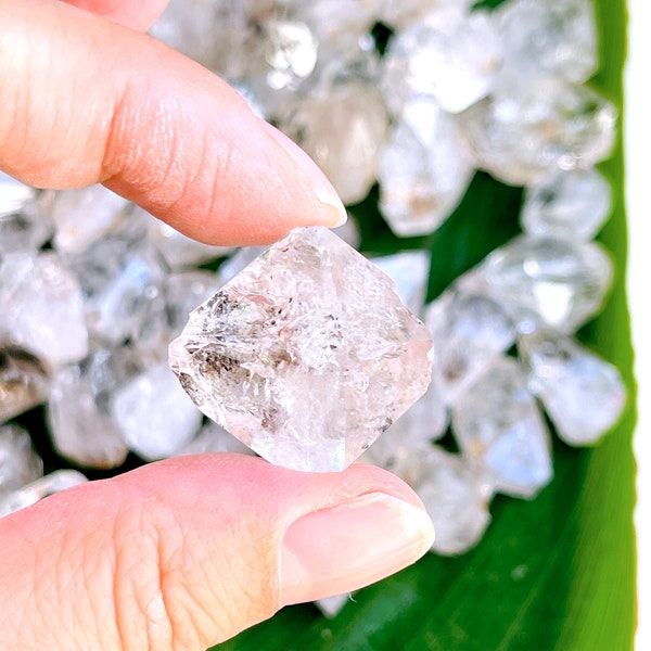 Herkimer Diamond Quartz Crystal, Small Raw Herkimer Diamond Crystal, Crystals for Jewellery, Crystals for Necklace, Crystal Gift
