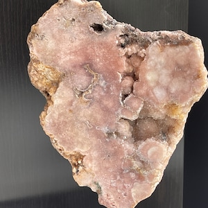 Lastra di ametista rosa, 2,57 kg di lastre di ametista rosa grezze da sogno, cristallo di ametista rosa, regalo di cristallo, arredamento per la casa Arredamento per la casa