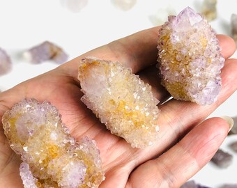 スピリットクォーツクラスター：フェアリーアメジストポイント