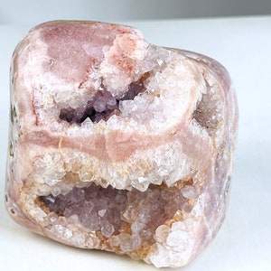Ametista rosa, 1,586 kg di ametista rosa scintillante senza ametista, ametista rosa grezza drusa, cristallo di ametista rosa, regalo di cristallo, arredamento per la casa