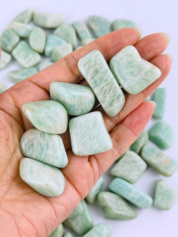 3 Pc Amazonite Tumbled Stone Green Amazonite Polished Pocket Etsy 3 Pc Amazonite Tumbled Stone Green Amazonite Polished Pocket Etsy