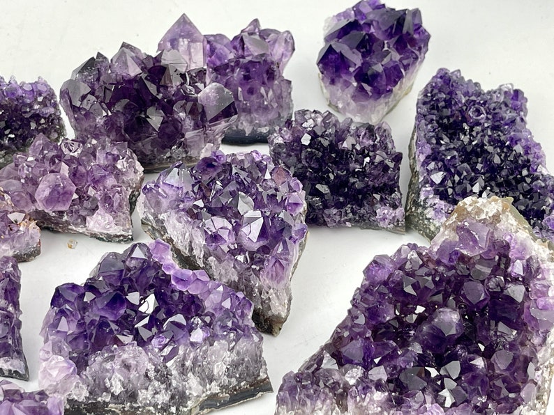 Amethyst Cluster, AAA Quality Amethyst Druzy, Raw Amethyst Druzy Cluster , One Piece Amethyst Cluster, Crystal for Anxiety 