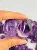 Amethyst Tumbled Stone, Dream Amethyst Tumble, Natural Amethyst crystal, Purple Amethyst Pocket Stone