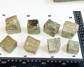 黄鉄鉱キューブ：原石鉱物標本、愚者の金 - Etsy 日本