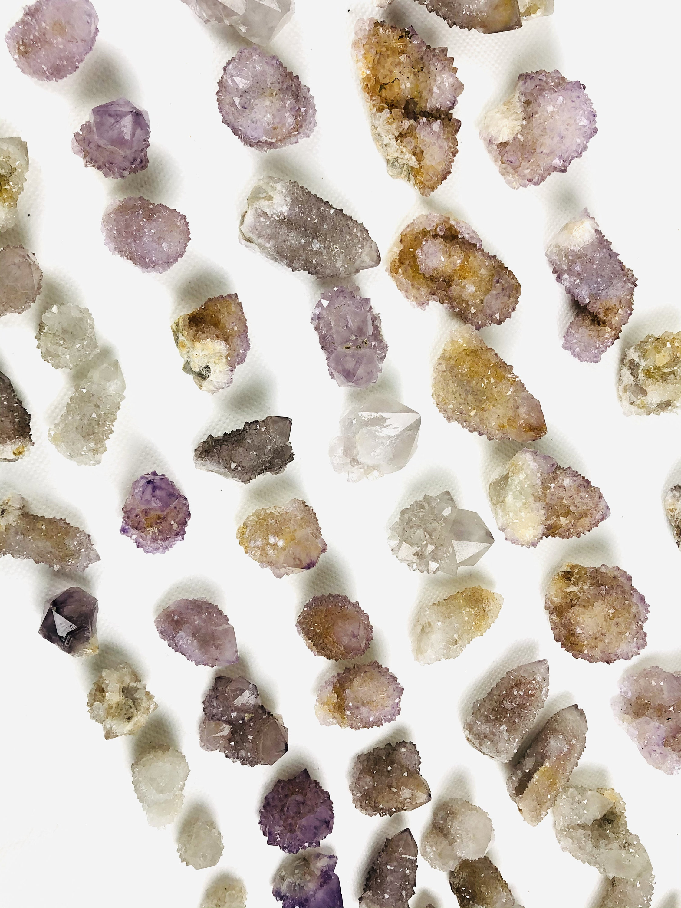 スピリットクォーツクラスター：フェアリーアメジストポイント