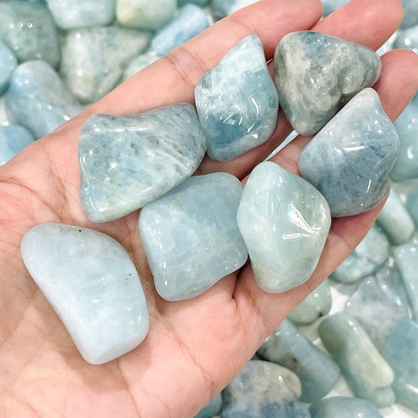 Natural Aquamarine, High Grade Aquamarine Rough Stone, Aquamarine Tumble,  Small Raw Aquamarine Stone, Untreated Aquamarine Stone,