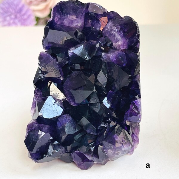 AAAAA+ Uruguay Amethyst Cathedral: Deep Purple Crystal Gift