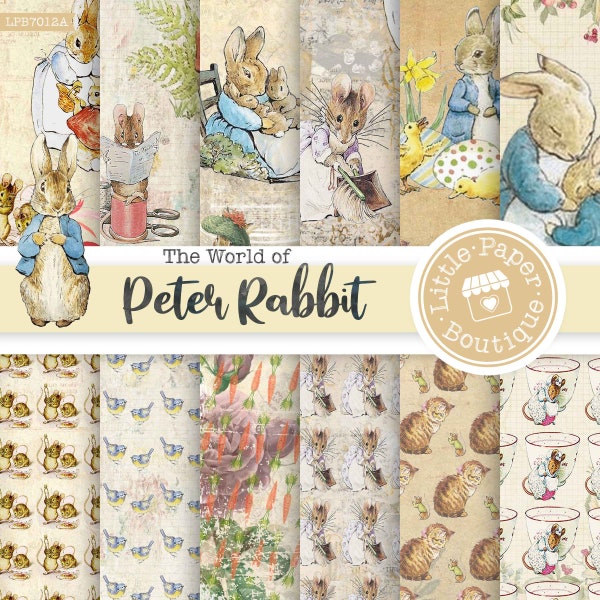 Peter Rabbit Rice Paper - Etsy