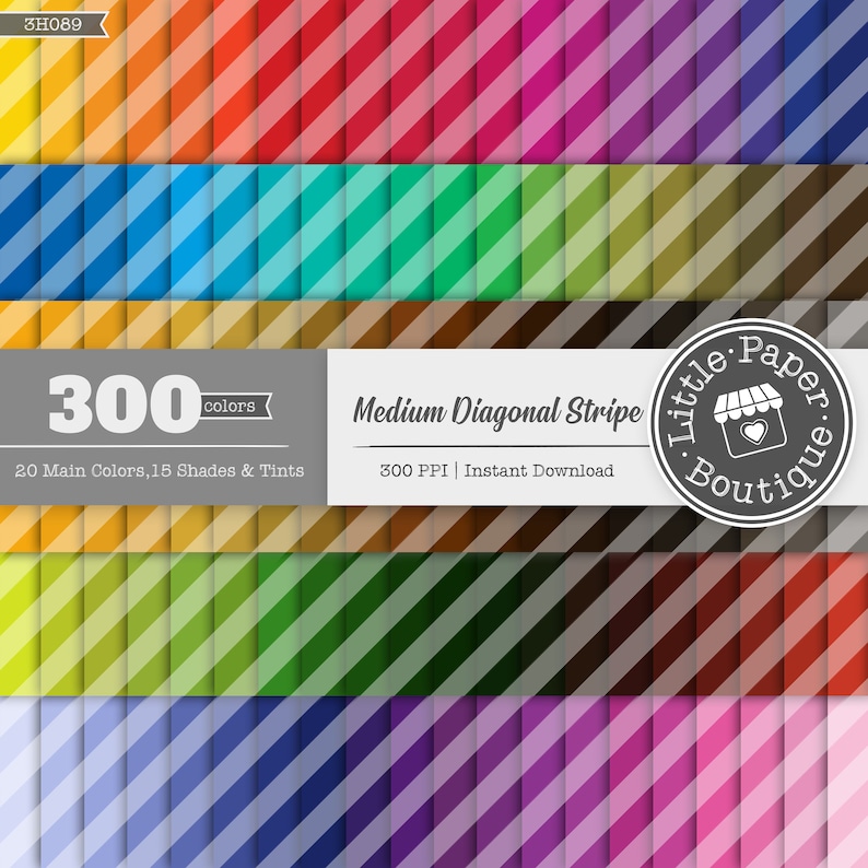 Diagonal Stripes Pattern Digital Paper,diagonal Stripes Digital Paper ...