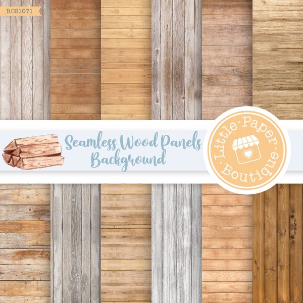 SEAMLESS White Wood background digital papers, White wooden texture paper, Rustic wood digital background, Distressed wood, Light Wood