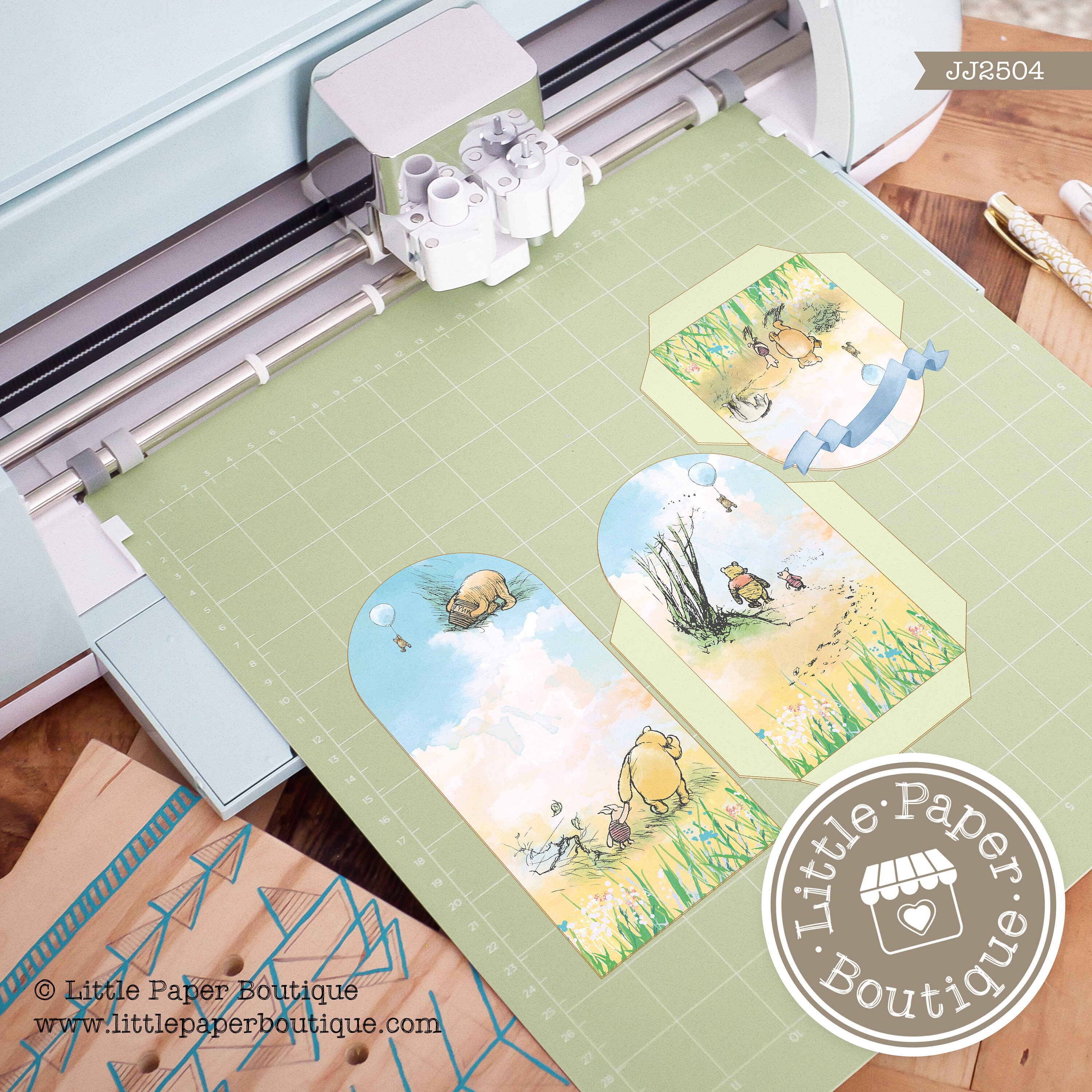 Winnie the Pooh Classic Digital Junk Journal Kit (FULL KIT) With ...