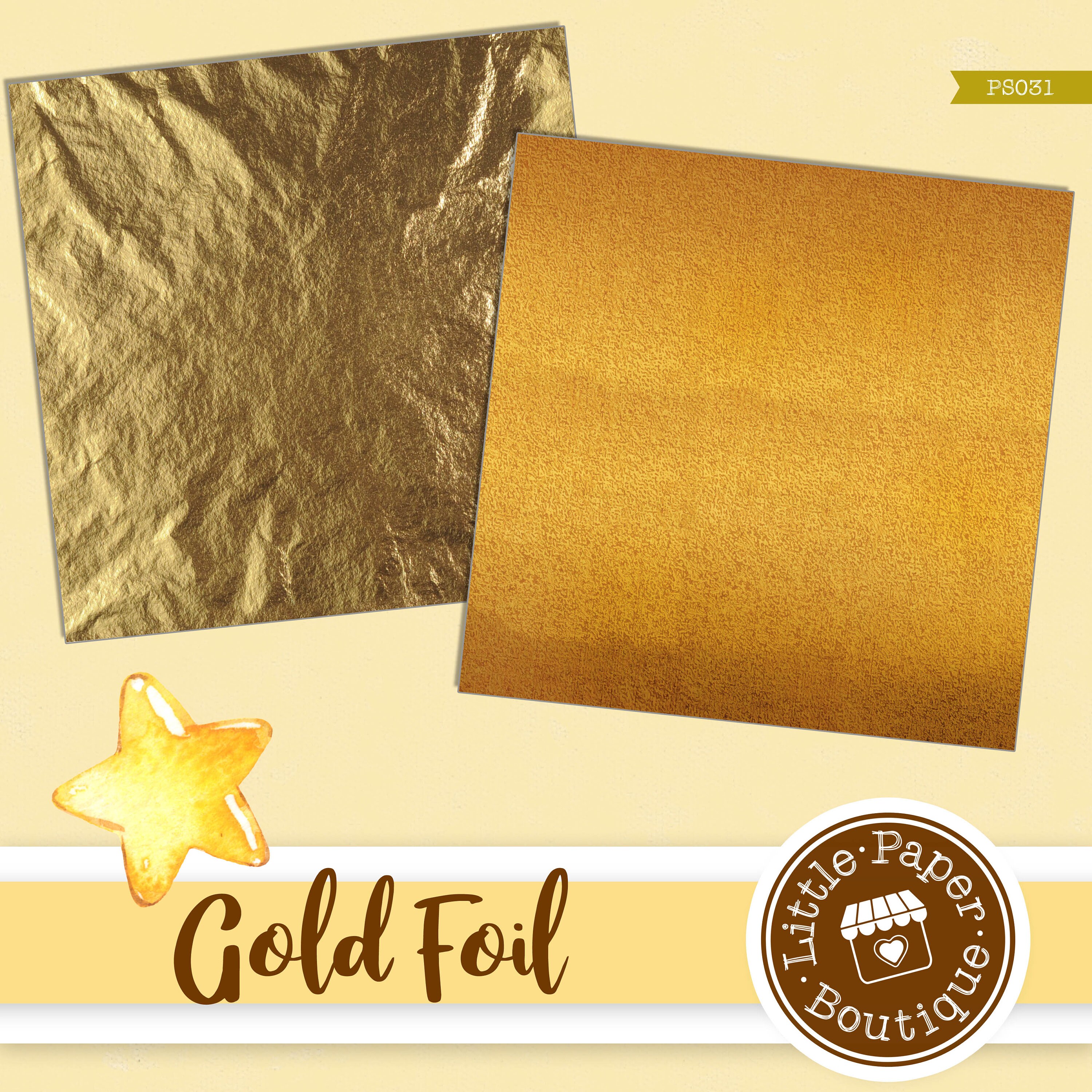 Gold Digital Paper Gold Foil Paper Backgrounds Set of 12 Jpgs Etsy