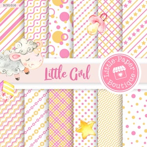 SEAMLESS A4 Letter Nursery Digital Paper,Baby shower digital paper,Sunshine digital paper,Clouds Digital Papers,Summer digital paper,rainbow