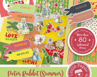 Peter Rabbit Paper Pack, Beatrix Potter, Digital Paper, Printable Paper ...