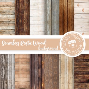 SEAMLESS White Wood background digital papers, White wooden texture paper, Rustic wood digital background, Distressed wood, Light Wood