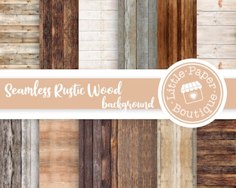 SEAMLESS White Wood background digital papers, White wooden texture paper, Rustic wood digital background, Distressed wood, Light Wood