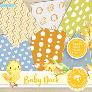 SEAMLESS A4 Letter Baby Boy Baby Girl Digital Paper, Mother and baby, Mommy and me digital paper, Mother’s Day background,baby shower boy