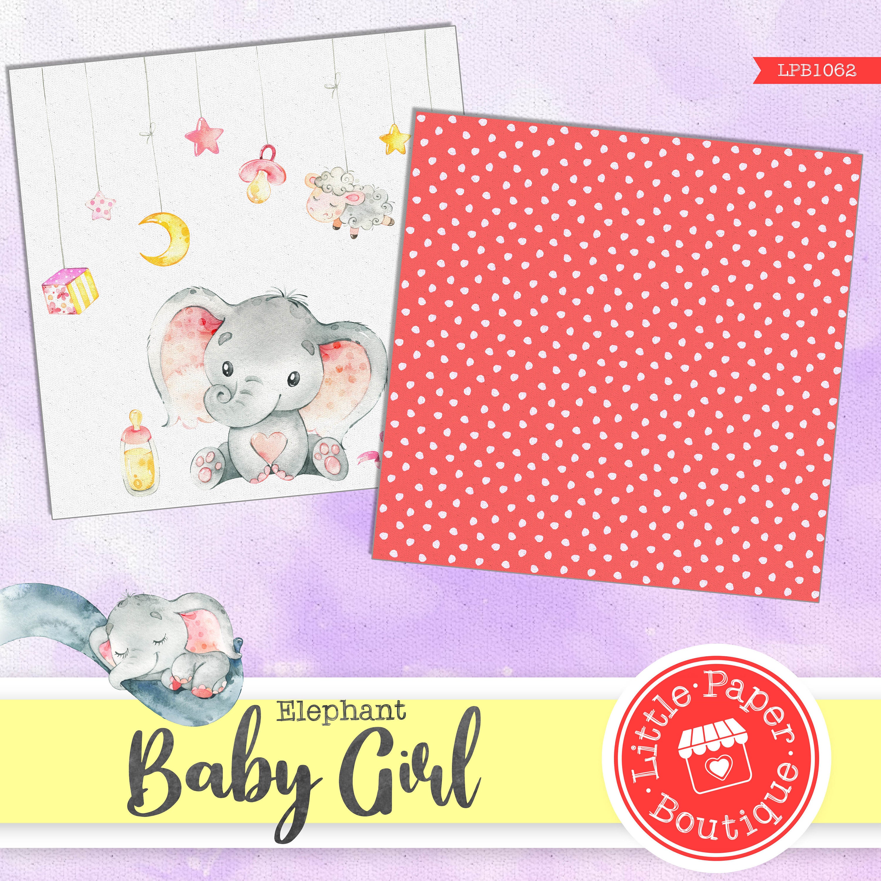 Nursery Digital Papers Baby Papers Newborn Papers Nursery Etsy