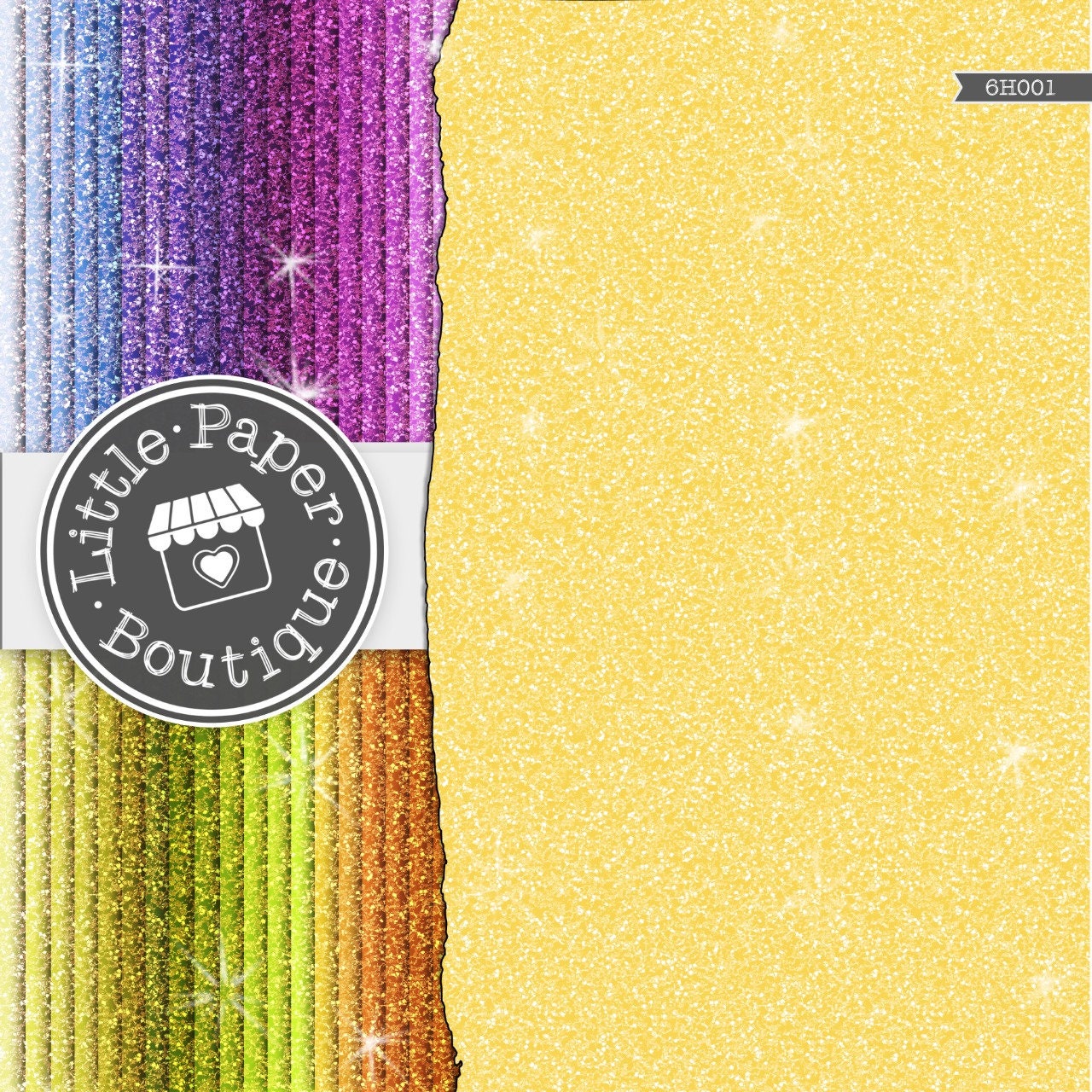 600pcs Glitter Background Digital Paper Pack for Commercial Use ...
