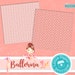 Ballerina Scrapbook Paper, Ballet Scrapbooking Paper, Ballet Digital ...