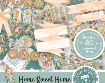Peter Rabbit Paper Pack, Beatrix Potter, Digital Paper, Printable Paper ...