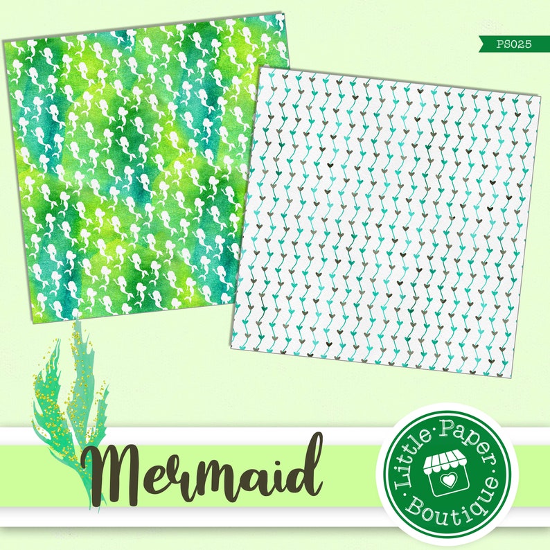 Mermaid Scales Digital Paper Pack Gold Mermaid Paper Printable Mermaid Rainbow Paper Scrapbook Art Mermaid Digital Paper Blue Aqua Green