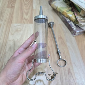 Vintage veterinary syringe - Etsy 日本