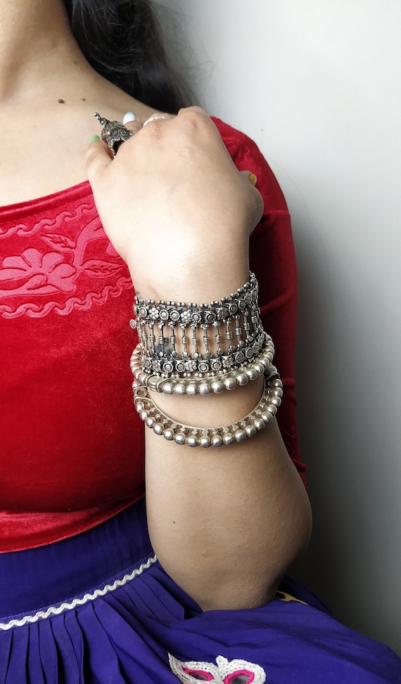 Buy High Quality Oxidised Sterling Silver Bracelets