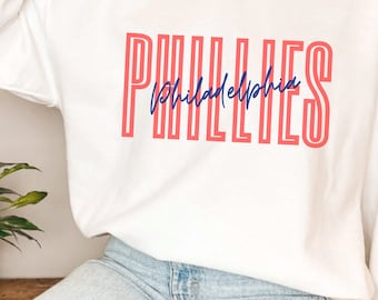 Philadelphia Phillies Sweatshirt, Philadelphia Phillies T-shirt, Phillies Fan, Phillies Apparel, Bryce Harper, Philadelphia Sports