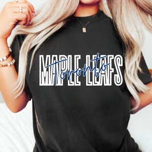 Toronto Maple Leafs Sweatshirt, Toronto Maple Leafs T-Shirt, Maple Leafs Fan, Maples Leafs Kleidung, Hockey, NHL