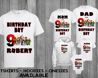 Download Roblox Birthday Shirt Etsy