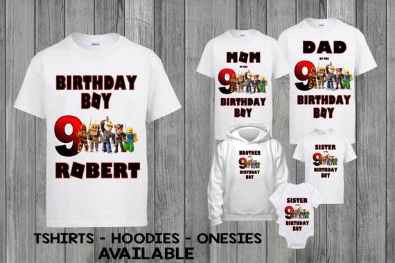 personalised roblox t shirt