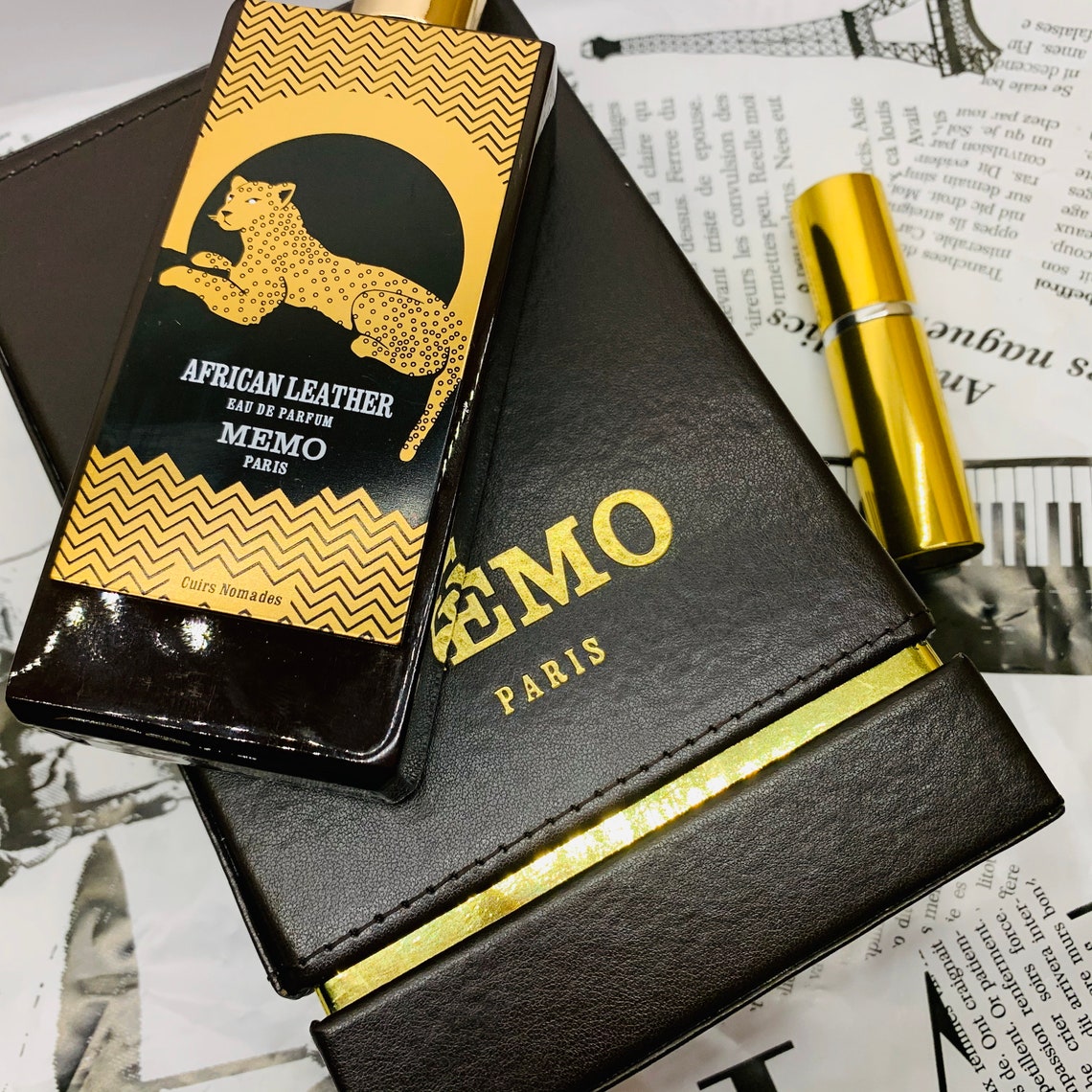 Memo African Leather Decant 2 ml 5 ml 10 ml 20 ml 75 ml Eau Etsy