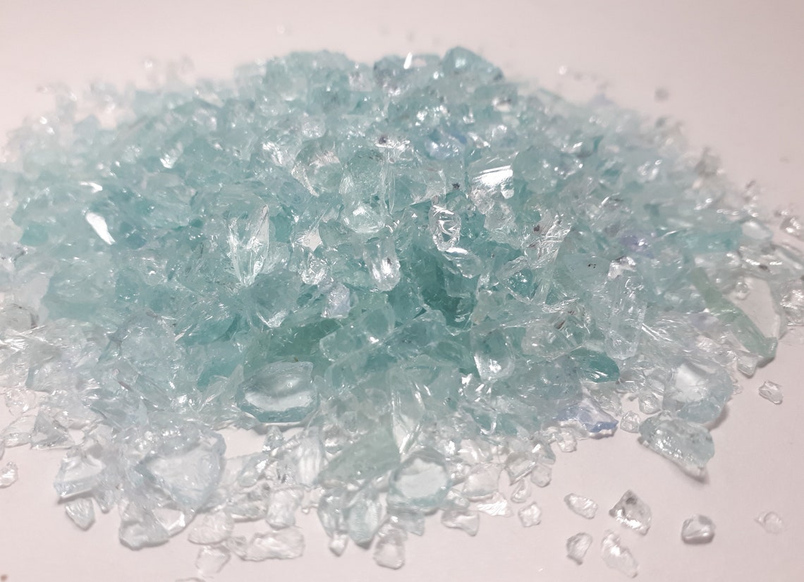 Crushed glass Medium Recycled glass For arts and Etsy