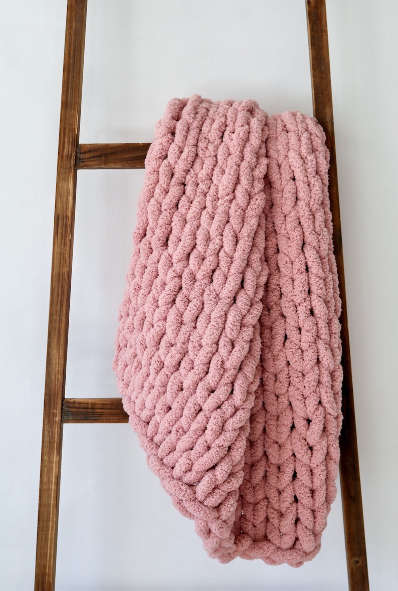 VanellaHandmade Knit Blanket - Thumbnail 4