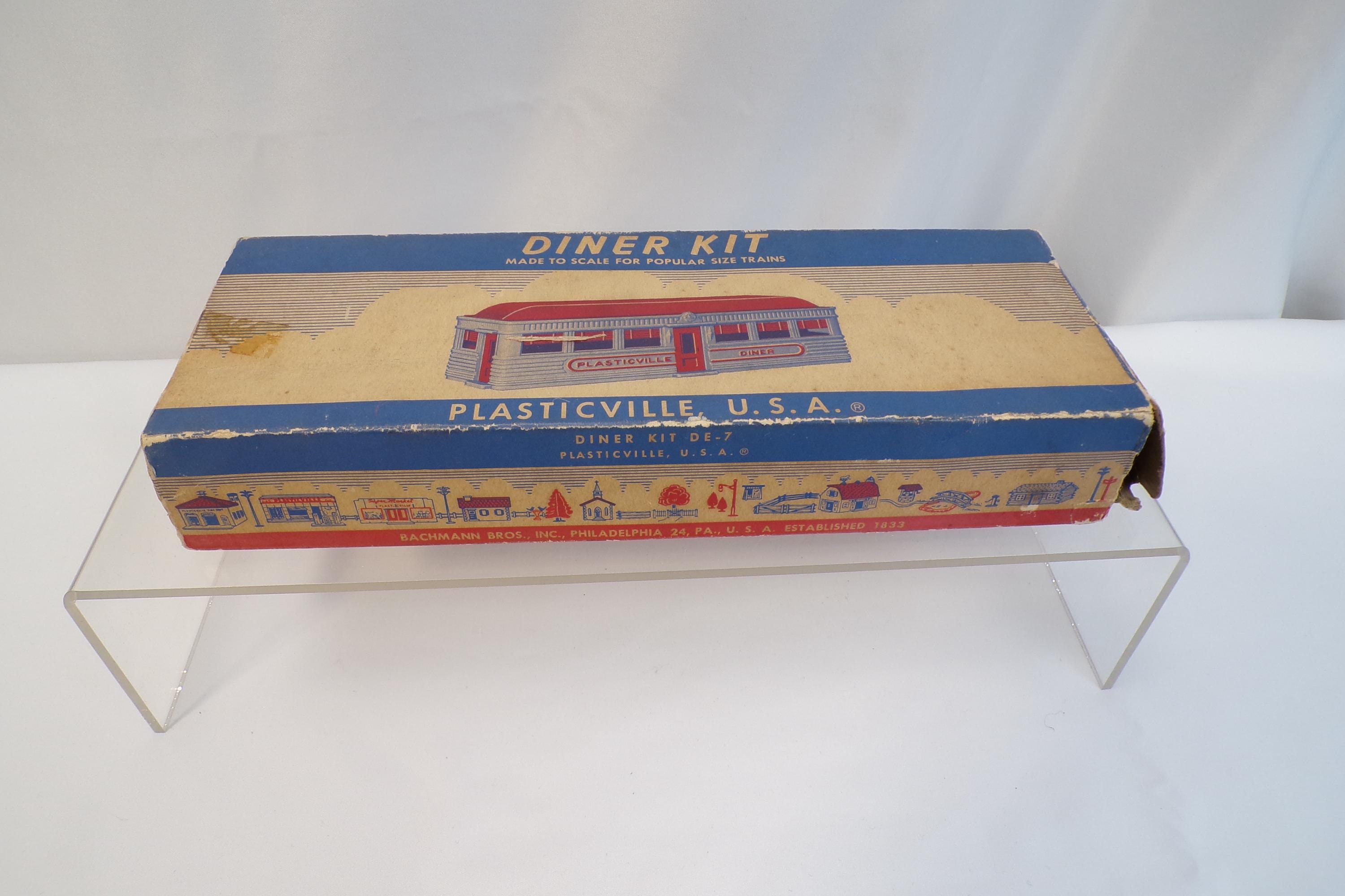 Plasticville Diner Kit DE-7 Bachmann Bros, Inc (1950s)