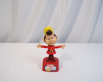 Vintage Talbot Toys Rice Krispies "Pop" Push Puppet (1984)