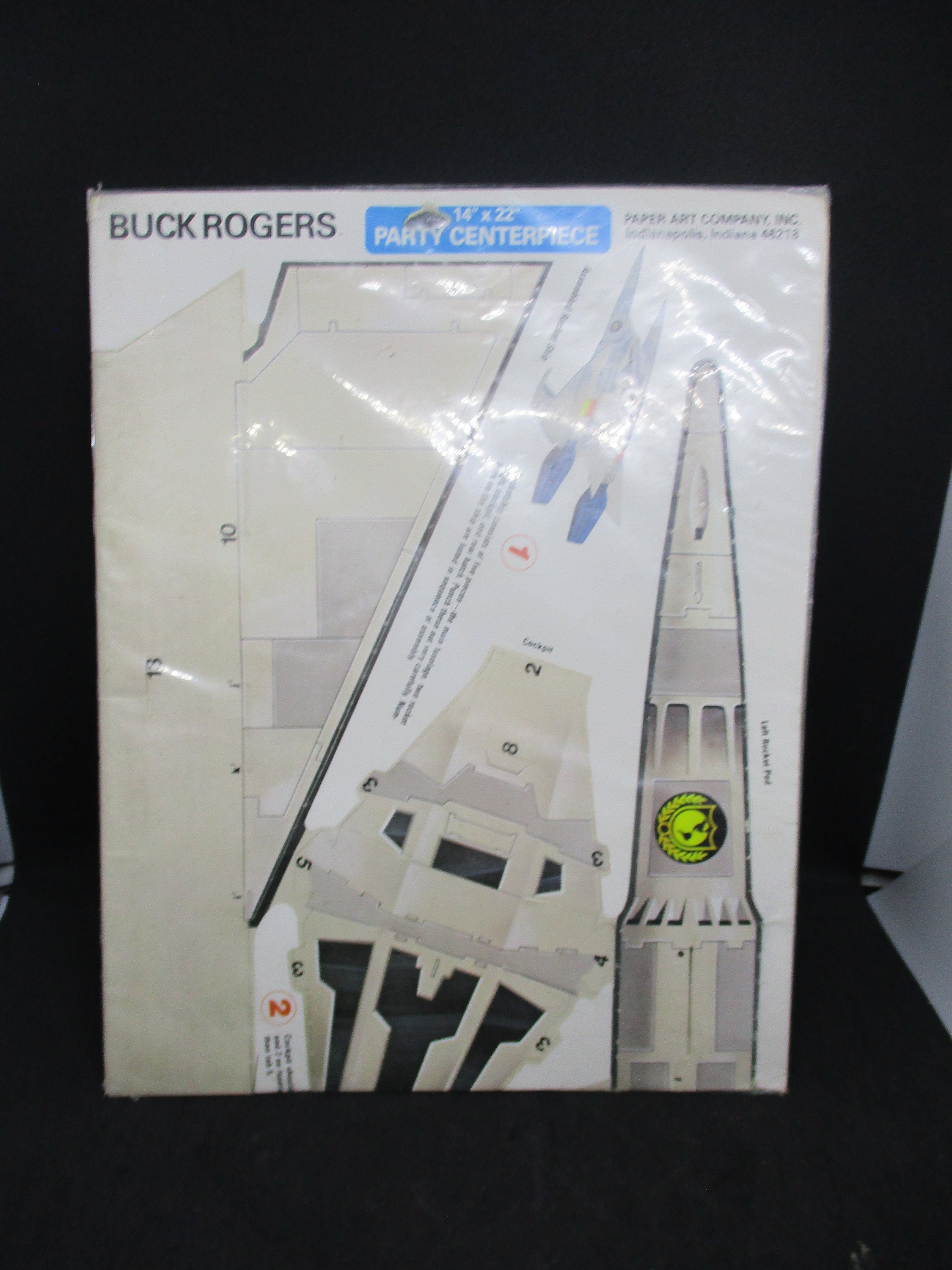 Paper Art Company Buck Rogers Party Center Piece Etsy